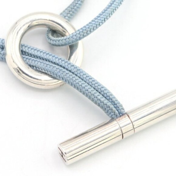 HERMES Silver Necklace - Picture 3 of 8